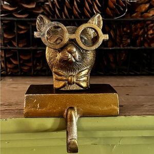 "Louie the Mouse" Christmas Stocking Holder